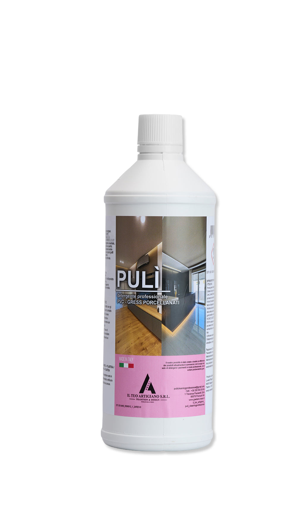 PULÌ PVC & Gres — Detergente PVC - Gres Porcellanati | Professionale